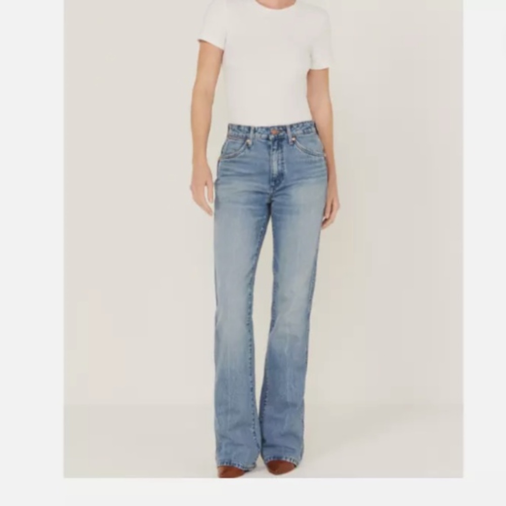 Wrangler Westward High Rise Boot Cut Flare Women's Jeans 32X32